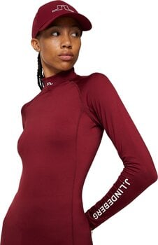 Termo bielizna J.Lindeberg Asa Soft Compression Top Cabernet L - 5