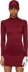 Termo prádlo J.Lindeberg Asa Soft Compression Top Cabernet - 1