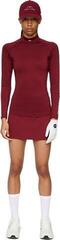 Termo prádlo J.Lindeberg Asa Soft Compression Top Cabernet - 3