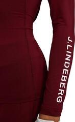 Termo prádlo J.Lindeberg Asa Soft Compression Top Cabernet - 5