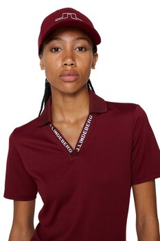 Polo Shirt J.Lindeberg Lorde Cabernet XL Polo Shirt - 5