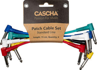 Câble de patch Cascha Standard Line Patch Cable Set 6 pcs 15 cm Angle - Angle Câble de patch - 4