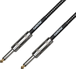 Câble d'instrument Cascha Standard Line Guitar Cable 3 m Droit - Droit Câble d'instrument - 1