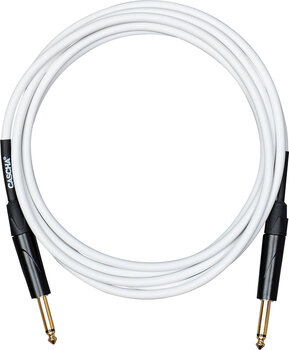Cable de instrumento Cascha Advanced Line Guitar Cable Blanco 9 m Recto - Recto Cable de instrumento - 3