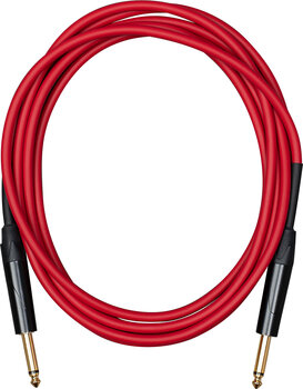 Câble pour instrument Cascha Advanced Line Guitar Cable Rouge 6 m Droit - Droit - 3