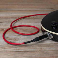 Instrumentenkabel Cascha Advanced Line Guitar Cable Red 6 m Gerade Klinke - Gerade Klinke Instrumentenkabel - 6