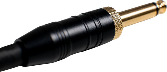 Nástrojový kabel Cascha Advanced Line Guitar Cable Černá 6 m Rovný - Lomený - 5