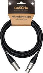 Mikrofonikaapeli Cascha Advanced Line Microphone Cable Black 6 m Mikrofonikaapeli - 6
