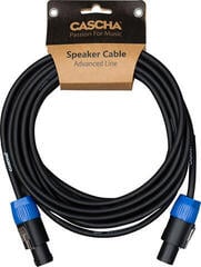Hangfalkábel Cascha Advanced Line Speaker Cable Fekete/Egyenes - Egyenes - 5