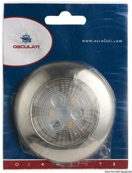 Osculati Ceiling light with 5 white LEDs