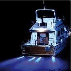 Boat Exterior Light Osculati Underwater LED Blue Light 5 W Stainless Steel Boat Exterior Light - 2
