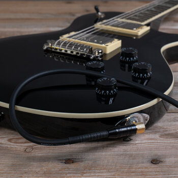 Cable de instrumento Cascha Professional Line Guitar Cable Negro 9 m Recto - Acodado Cable de instrumento - 7