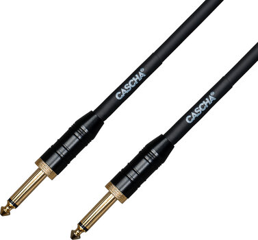 Cabo de instrumento Cascha Professional Line Guitar Cable 3 m Reto - Reto Cabo de instrumento - 2