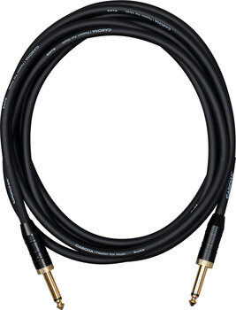 Cable de instrumento Cascha Professional Line Guitar Cable Negro 6 m Recto - Recto Cable de instrumento - 3