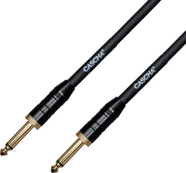 Instrument Cable Cascha Professional Line Guitar Cable Black 9 m Straight - Straight - 2