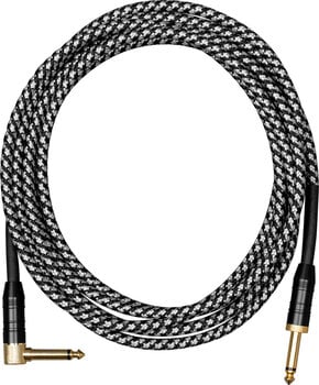 Cable de instrumento Cascha Professional Line Guitar Cable Negro 9 m Recto - Acodado Cable de instrumento - 3