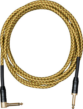 Instrument Cable Cascha Professional Line Guitar Cable 9 m Straight - Angled Instrument Cable - 3