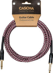 Câble d'instrument Cascha Professional Line Guitar Cable 6 m Droit - Droit Câble d'instrument - 4