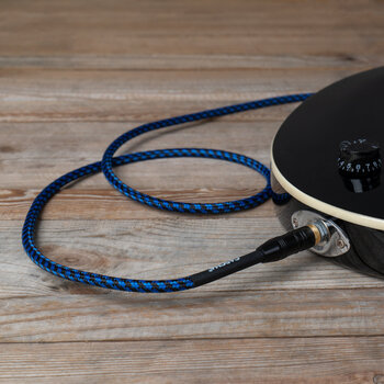 Cable de instrumento Cascha Professional Line Guitar Cable Azul 3 m Recto - Recto Cable de instrumento - 8