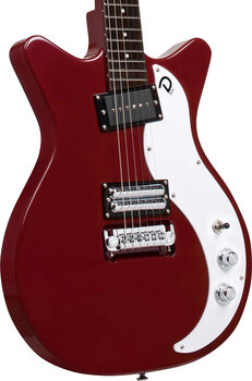 E-Gitarre Danelectro 59X Dark Red E-Gitarre - 4