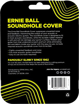 Soundhole Cover Ernie Ball Acoustic Sound Hole Cover Soundhole Cover - 2