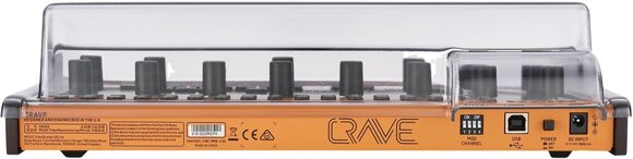 Protection pour clavier en plastique
 Decksaver Behringer Crave & Edge (Fits: Crave & Edge) Protection pour clavier en plastique - 5