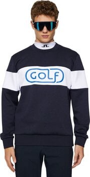 Felpa con cappuccio/Maglione J.Lindeberg Kameron Crew Neck JL Navy L Maglione - 2