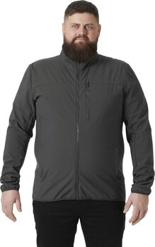 Bunda Helly Hansen Men's Crew Softshell 2.0 Bunda Ebony 2XL - 5