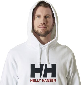 Mikina Helly Hansen HH Logo Hoodie 2.0 Mikina White 2XL - 3