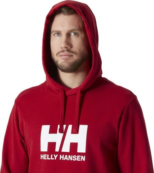 Πουλόβερ Helly Hansen HH Logo Hoodie 2.0 Πουλόβερ Κόκκινο ( παραλλαγή ) 2XL - 3