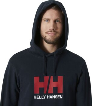 Πουλόβερ Helly Hansen HH Logo Hoodie 2.0 Πουλόβερ Navy L - 3