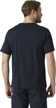 Риза Helly Hansen HH Logo T-Shirt 2.0 Риза Navy 2XL - 5