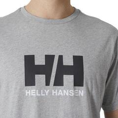 Hemd Helly Hansen HH Logo 2.0 Grey Melange - 2