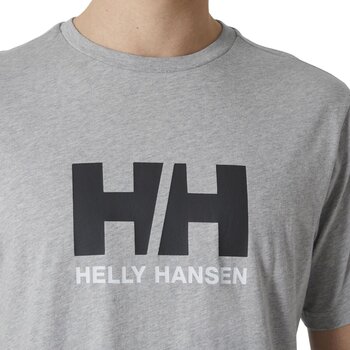 Πουκάμισο Helly Hansen HH Logo T-Shirt 2.0 Πουκάμισο Grey Melange 2XL - 3