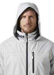 Jacket Helly Hansen Men's Crew Hooded Midlayer Sailing 2.0 Grey Fog - 4