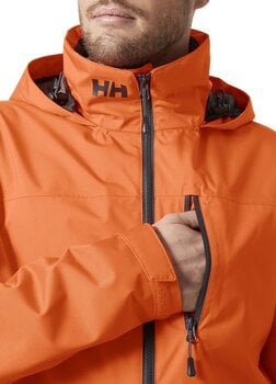 Bunda Helly Hansen Crew Hooded 2.0 Bunda Flame L - 4