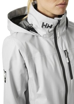 Яке Helly Hansen Women's Crew Hooded 2.0 Яке Grey Fog L - 3