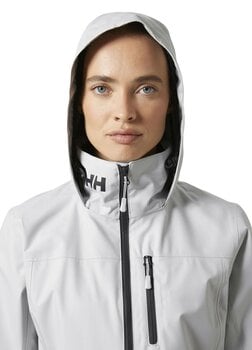 Jacket Helly Hansen Women's Crew Hooded 2.0 Jacket Grey Fog L - 4