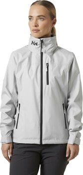 Jakke Helly Hansen Women's Crew Hooded 2.0 Jakke Grey Fog L - 7