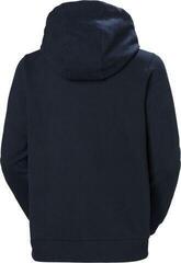 Hoodie Helly Hansen Women’s HH Logo Full Zip 2.0 Navy - 1