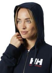 Hoodie Helly Hansen Women’s HH Logo Full Zip 2.0 Navy - 2