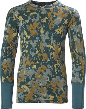 Bielizna termiczna Helly Hansen JR Graphic Lifa Merino Set Dark Creek Splash Camo 152/12 Bielizna termiczna - 2