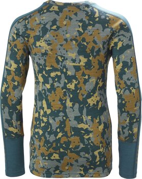 Thermischeunterwäsche Helly Hansen JR Graphic Lifa Merino Set Dark Creek Splash Camo 152/12 Thermischeunterwäsche - 3