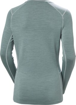 Thermal Underwear Helly Hansen Women's Lifa Merino Midweight Graphic Crew Cactus Star L Thermal Underwear - 2