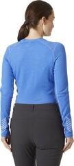 Thermischeunterwäsche Helly Hansen Women’s LIFA Merino Midweight Graphic Long-Sleeve Crew Ultra Blue Mountain Camo - 6