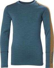 Indumento Helly Hansen Juniors' LIFA® Merino Midweight Base Layer Set Dark Creek - 1