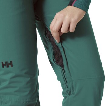 Ski Pants Helly Hansen Women's Legendary Insulated Emerald L Ski Pants - 4