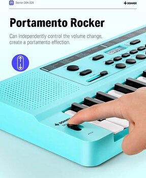 Keyboard til børn Donner DEK-32A - 3