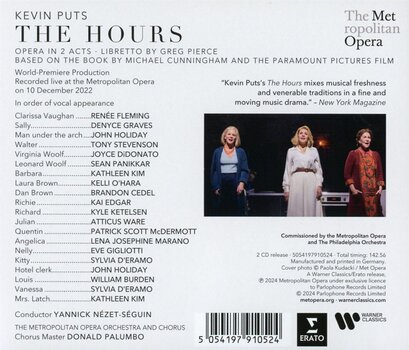 CD de música Various Artists - Kevin Puts: The Hours (2 CD) - 2