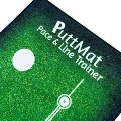 Training accessory Masters Golf FatPlate Pace and Line Trainer PuttMatt - 2